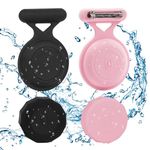 AOYYUBK Airtag Holder for Kids Hidden,4 Pack AirTag Waterproof Holder with 3M Adhesive Sticker,Soft Silicone Air Tag. Holder Kids with Pin is,Suitable for Kids,Elderly,Bike,Backpack,Luggage