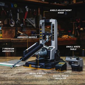 Work Sharp Precision Knife Sharpener – Adjustable Angle Tool