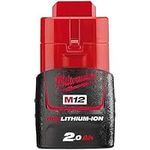 Milwaukee 12V 2.0Ah M12 Red Lithium