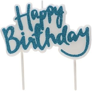 Dekora - Velas Cumpleaños Originales | Vela Happy Birthday Decoracion Cumpleaños con Letras Decorativas - 10 x 6,5 cm