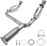 JT Exhaust Catalytic Converter Compatible with 2006-2009 Chevrolet Trailblazer/Gmc Envoy 5.3L/6.0L V8, Buick Rainier 2006-2007 5.3L(EPA Compliant)