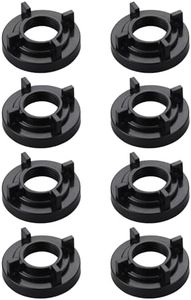 Mounting Lock Nut for Basin Faucet: 1/2" IPS Durable Easy Installtion Winged Locknuts Replacement Parts, Mounting Accessories for Bathroom Kitchen Faucet 8PCS