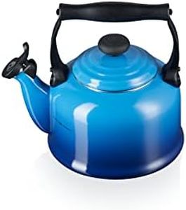 Le Creuset Wasserkessel Tradition, Füllmenge: 2,1 l, Emaillierter Stahl, Azure, 40102022200000