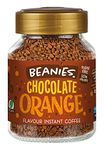 Beanies | Instant Flavored Coffee |Chocolate Orange | Low Calorie, Sugar Free | 50 g | Pack of 1