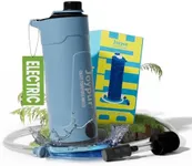 Portable Electric Water Filter Bottle 22 Ounces Water Purifier, Bottle with Filter for Hiking, Backpacking, Survival, Travel