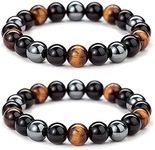 WFJ Black Obsidian Hematite Triple 