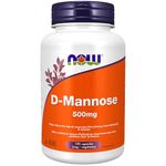 NOW D-Mannose 500mg 120vcap 120 count