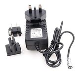 ZBLZGP BMPCC 4K 6K Power Adapter EU US UK 110V to 12V 2 Pin Female Plug Power AC Adapter for Blackmagic Pocket Cinema Camera