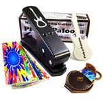 Pick-a-Palooza® DIY Guitar Pick Punch Mega Gift Pack - Premium Guitar Pick Maker - Black