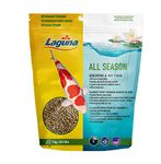 LAGUNA All Season Goldfish & Koi Floating Food, 4.4 Lbs, Beige