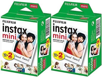 Fujifilm 2 Pack instax mini Instant Daylight Film, Twin Pack, 20 Exposures, ISO 800