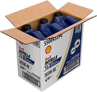 Shell Rotella T6 Full Synthetic 5W-40 Diesel Engine Oil (5L, Single Pack)