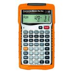 Calculated Industries Advanced Construction-Math Feet-Inch and Metric Calculator with Full Trig Functions,Silver