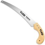 Hand Pruning Saw, 13" Curved Blade Handsaw, Hunting Saw Gardening Hand Tools Wood Working Tools, Tree Branch Cutter Wood with Hanging Scabbard for Tree Trimming Woodworking Hunting Camping