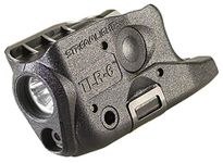 Streamlight 69272 TLR-6 Tactical Pistol Mount Flashlight 100 Lumen with Integrated Red Aiming Laser Designed Exclusively and Solely for Glock 23 (Gen 2)/26/27/28/33/39, Black