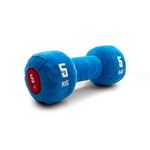 Goofy Tails Dog Toys | Gym Series Blue Dumbbell Plush Toys for Dogs | Dog Toys for Puppies | Dog Squeaky Toy| Soft Toys for Dogs and Puppies| Pet Toys for Dog| Squeaky Toy for Dogs (Blue)