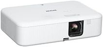 Epson EpiqVision Flex CO-FH02 Full HD 1080p Smart Streaming Portable Projector, 3-Chip 3LCD, 3,000 Lumen Color/White Brightness, Android TV, Bluetooth, 5W Speaker, Home Entertainment (Renewed)