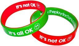 The Play Doctors Emotions Mood Band Set of 2 Social Communication Aids - Early Years/Childrens Feelings Resource Child Size Wrist Bands