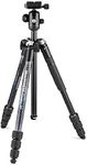 Manfrotto Element MII Camera Tripod, Travel Tripod in Aluminium with Ball Head and Carrying Bag, for Compact Cameras, CSC, DSLR, Photography Accessories for Content Creation and Vlogging