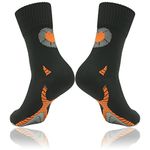 Canyoneering Cycling Waterproof Socks, RANDY SUN Unisex Performance Mid-calf Sock In Snow Sports Size Medium 1 Pair