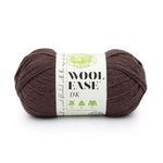 Lion Brand Wool-Ease DK Yarn, Yarn for Knitting, Crocheting, and Crafts, Hickory, 1 Pack