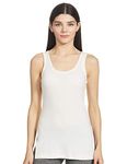 Jockey Snug Fit Thermal Tank Top for Women 2500_Off White_M