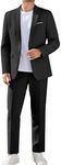 COOFANDY Men Suits Classic Fit 2 Pi