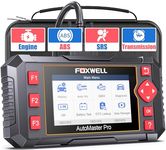 FOXWELL OBD2 Scanner NT604 Elite Scan Tool ABS/SRS/Transmission/Check Engine,Car Code Reader with Airbag, ABS SRS Car Diagnostic Scanner