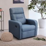 Sleepyhead RX3 - Single Seater Fabric Recliner (Ocean Blue)