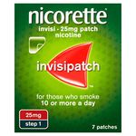 Nicorette InvisiPatch, Step 1 , 25 mg, 7 Nicotine Patches (Stop Smoking Aid)