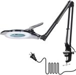 10X LED Magnifying Lamp with Clamp,