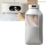 SAYFINE Portable Electric Clothes Dryer | Foldable Laundry Dryer with UV Sterilization 1200 | Compact Hot Air Dryer for Apartments | Dryer for Shirts, Jackets & Delicate Clothing