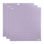 Cricut StrongGrip Cricut Cutting Mat 12in x 12in, Craft Mat for Cricut Maker & Explore, Use with Heavyweight Materials - Specialty Cardstock, Matboard & More, Reusable, Clear Protective Film (3 Count)