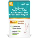 Easy@Home Marijuana Rapid Test Strips: THC Test Kit - Screens Metabolites of Drugs Containing THC with Cutoff Level 50ng/mL-10 Pack