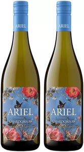 Ariel Vineyards Chardonnay Dealcoholized Wine - Bundled by Louisiana Pantry (Chardonnay, 2 Pack)
