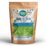 Organic Raw Bee Pollen Granules By The Natural Health Market • Soil Association Certified • (100g)