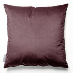Izabela Peters Cushions With Covers Included, Filled Cushion, Eco-Friendly Velvet Cushions, 60 cm, Italian Grape, Chair Cushions, Sofa Cushions, Seat Cushions, Large Cushions