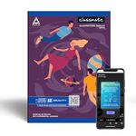 Classmate Augmented Reality Notebooks - 140 Pages | Pack of 3 Long Size Unruled Notebooks for School Students | Immersive AR Learning Experience | 29.7cm x 21.0cm | Unruled AR Notebook