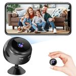 RANBENKY Mini Hidden Camera Wireless Small Camera Full HD 1080P Night Vision Motion Detection Security Camera Nanny Surveillance Cam Covert Cameras with App for Home Indoor A3