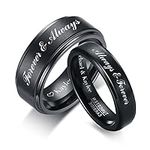 Personalized Couple Rings,Custom En