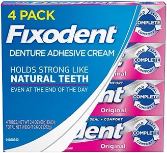 Fixodent Complete Original Denture Adhesive Cream, 4 pk./2.4 oz.