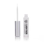 PAC Lash Fixer (Eyelash Adhesive) Transparent | Waterproof & Quick-dry Invisible Eye Lash Glue Works with Synthetic & natural fiber Lashes | Non-Toxic & Non-allergic for All Skin Types