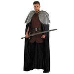 Fun Shack Fur Cape Costume, Men Viking Costume, Medieval Cape, Viking Costume For Men, Viking Cloak One Size