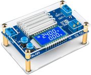 DC Buck Converter, 5.3V-32V to 1.2V-32V 12A Adjustable Power Supply, 5v 9v 12v 24V 30V 32V Step Down Voltage Regulator with LCD Display Volt Transformer Reducer CC CV for RV Solar Panel Golf Cart