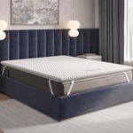 Dormeo Full Size Mattress Topper - Relieving Octaspring Technology Mattress Topper - Full Size Foam Mattress Topper, Cooling Mattress Topper - 3 inch Mattress Topper Full - Bed Topper Full Size