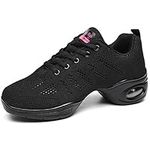 Women's Jazz Shoes Lace-up Sneakers