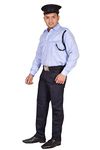 UNIFORM CREATOR HOUSE Security Guard Pant for Men's (32, Carbon Blue)