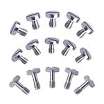 Xwell 1/4''-20 Slotted Screw, for Quick Release (QR) Plate or Camera Tripod Monopod (15 Pcs)