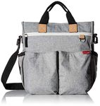 Skip Hop Duo Signature Tote Bag, Grey Melange