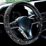 Black Bling Diamond Steering Wheel 